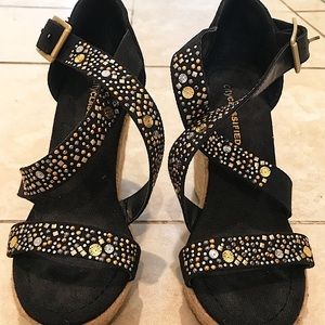 Rhinestone Wedges